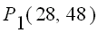 P[1](28,48)