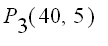 P[3](40,5)