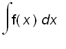 int(f(x),x)