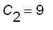 C[2] = 9