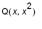 Q(x,x^2)