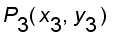 P[3](x[3],y[3])