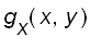 g[x](x,y)