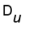 D[u]
