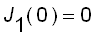 J[1](0) = 0