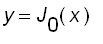 y = J[0](x)