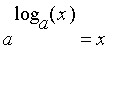 a^log[a](x) = x